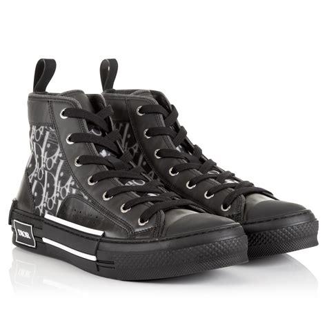 dior high tops black|Dior high tops men.